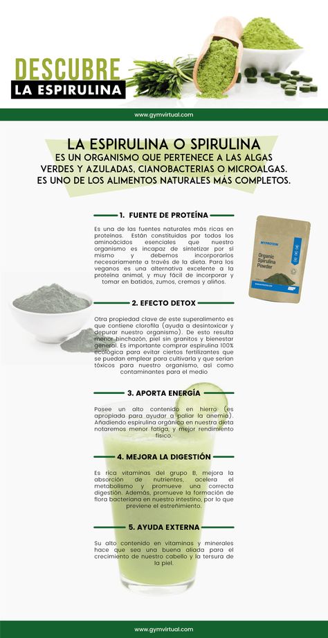 22 Ideas De Health Espirulina En 2021 Espirulina Alga Espirulina Beneficios De Alimentos