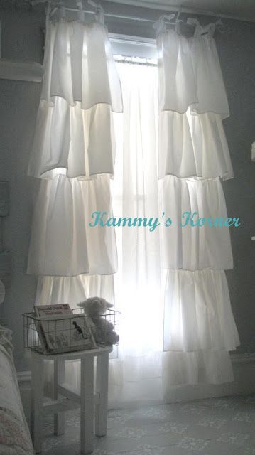 Diy Shabby Chic Curtains These Are So Pretty Be Great In The Room With White Iron Bed Bedroom Diy Shabby Chic Curtains These Are, White Shabby Chic Curtains