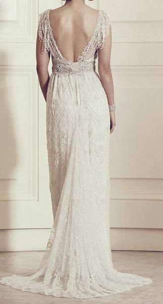 Vintage Lace Wedding Gown With Crystal Beaded Embellishment Art