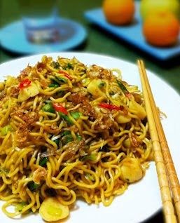 Indomie Goreng Telor Makanan Masakan Indonesia Hidangan Penutup