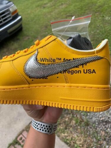 Nike Off White Air Force 1 Low University Gold Size 9 5 Off White Ica Lemonade In 21 White Air Force 1 White Air Forces Nike Air Force Nike Off White Air Force 1 Low University Gold Size 9 5 Off White Ica Lemonade In 21 White Air Force 1 White Air Forces Nike Air Force