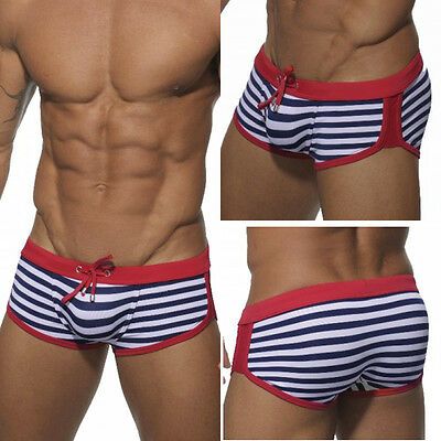 Minaso Mens Swimwear Swimsuits Swim Trunks Boxer Briefs Board Surfing Shorts