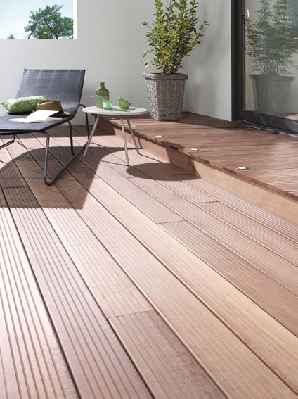 terrasse mixte carrelage et bois Terrasse et Pergola Pinterest - construction terrasse en bois sur parpaing terrasse mixte carrelage et bois Terrasse et Pergola Pinterest - construction terrasse en bois sur parpaing