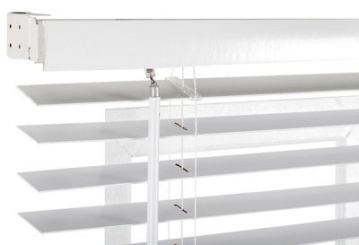 Veneciana 50 Mm Madera Blanco 80x150 Cm Leroy Merlin En 2021 Madera Blanca Veneciano Madera