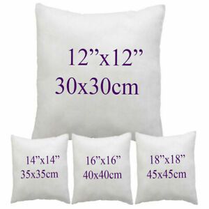 CUSHION PADS 16 18 20 22 24 26 30/" HOLLOW FIBRE INNERS INSERTS FILLERS SCATTERS