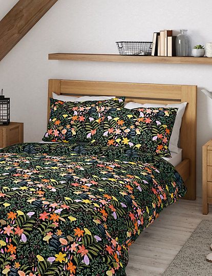 Floral pur satin de coton Floral pur satin de coton