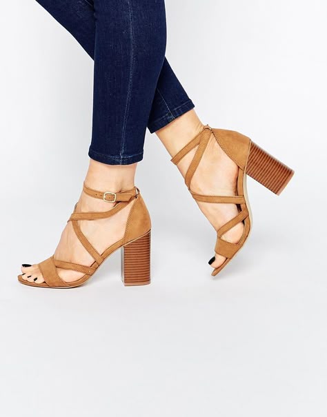 Details about / Women Ankle Strap Bow Slingbacks Sandals Block Mid Heels Faux Suede Casual Shoes