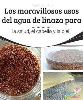 para que sirve el agua toad objection linaza molida