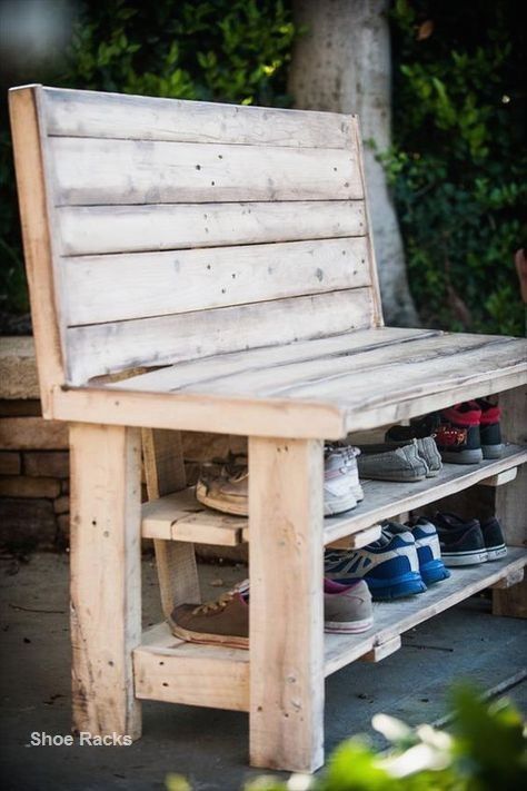 Diy Shoe Rack Design Ideas Bench Outdoor Storage Shoe Rack Bench Diy, Outdoor Shoe Bench