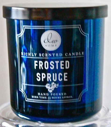 Cinnamon Apple Iced Spruce Christmas Candle Set by DW Home in Winter Pine
