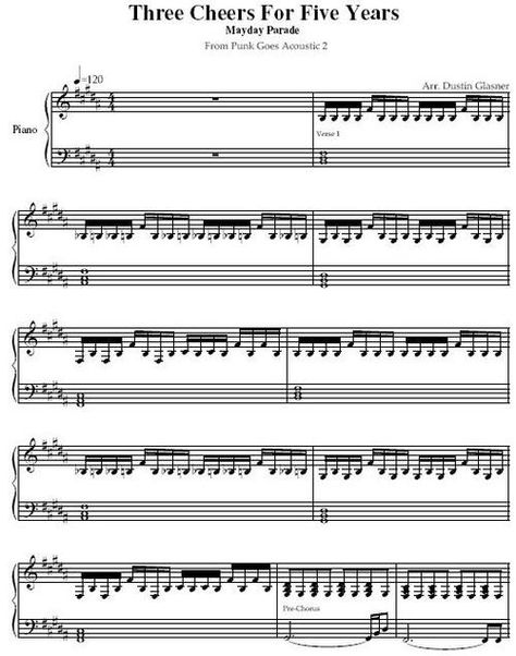 miserable at best piano tutorial youtube sheet music stay mayday parade sheet music