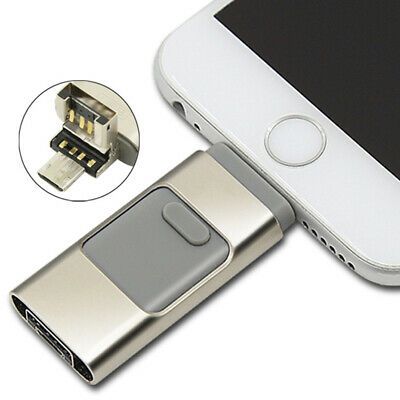 Flash Drive for iPhone Photo Stick Encryption External USB Drive MacBook Android