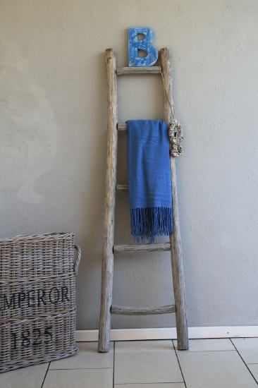 Pin van Kimmeke op Badkamer ️ | Houten ladder, Decoratie ...