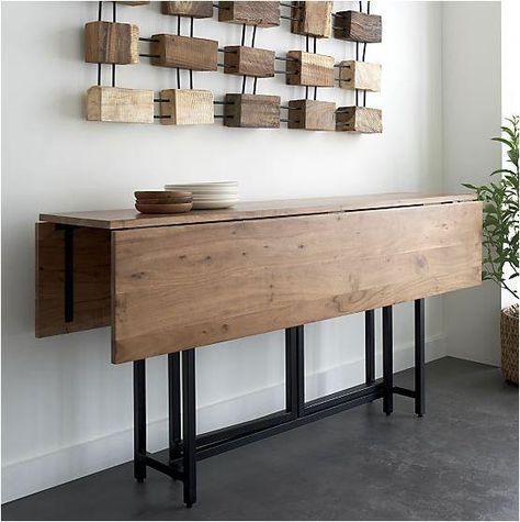 Mesa plegable para comedores polivalentes. | For the Eclectic Home ... Mesa plegable para comedores polivalentes. | For the Eclectic Home ...