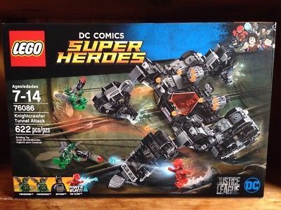 Lego Super Heroes 76086 Knightcrawler Tunnel Attack 622pcs Sealed Justice League