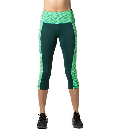 PowerFul-LOT Femme Leggings de Sport Pantalons Jogging Yoga Collants Femmes Dames Floral Sports Yoga Fitness Leggings Gym 3//4 Pantalon Court Mince