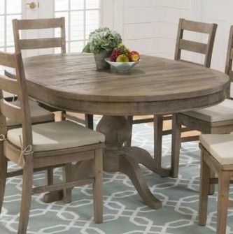 Pin On Farmhouse Pin On Farmhouse, Reclaimed Pine Round Dining Table