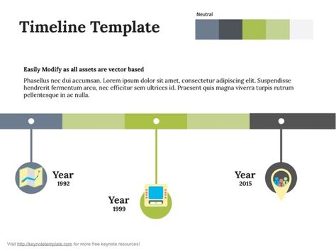 this keynote timeline template is free simply download and timeline download