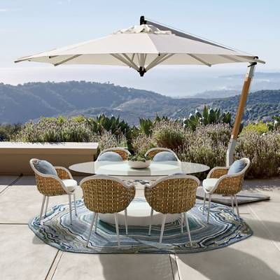 Ravello Dining Frontgate Patio Outdoor Umbrellas Patio Umbrellas, Frontgate Outdoor Furniture Umbrellas