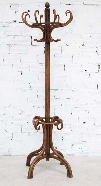 Vintage Coat Stand Thonet Chairs Standing Rack Stands Vintage Coat Stand Thonet, Shabby Chic Free Standing Coat Rack