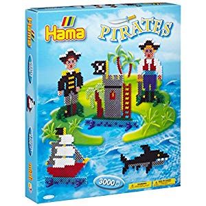 3144 Bo/îte Grand Mod/èle Perles /à Repasser Hama Loisirs Cr/éatifs Les Dinosaures Taille Midi