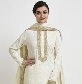 plain kurtis with borders