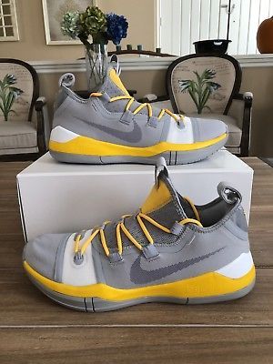 Nike iD Kobe AD Exodus Yellow Gray Lakers 360 1 4 5 6 8 11