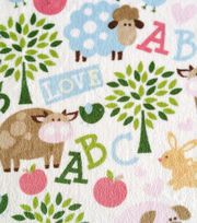 Baby Nursery Animal Pairs Rock The Boat #100242 Blue Noah/'s Ark Fabric YARD