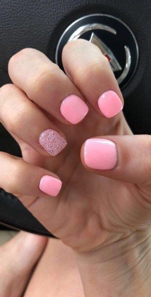 Winter Short Nail Acrylic Square To Try Now 13