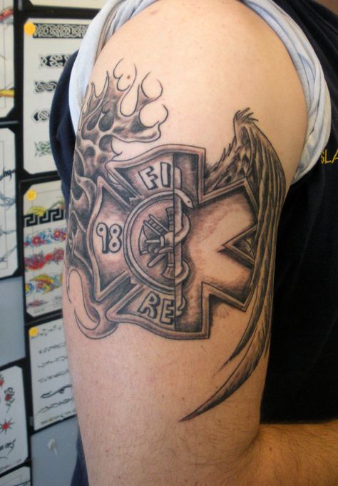 23 Feuerwehr TattoosIdeen tattoos, feuerwehr, feuerwehr tattoo