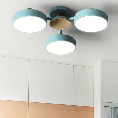 New Solid Wood Led Lamp For Nordic Living Room In 2022 Blue New Solid Wood Led Lamp For Nordic, Types Of Home Lighting Fixtures Uk