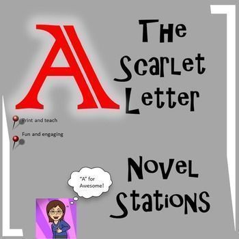 the scarlet letter novel stations teacher english and formative scarlet letter sparknotes