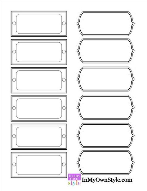 Organizing and Free Printable Labels | Printable labels, Magazine files, Printable lables