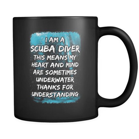 Scuba Diving Mugs OW Scuba Diving Mugs Cheaper Than Therapy Snorkelling Dive MUG