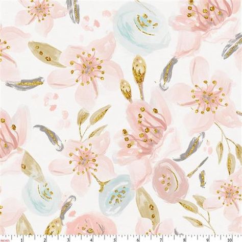 Carousel Designs Pink Floral Cradle Sheet