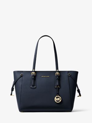 Voyager Medium Crossgrain Leather Tote Bag | Michael Kors ... Voyager Medium Crossgrain Leather Tote Bag | Michael Kors ...