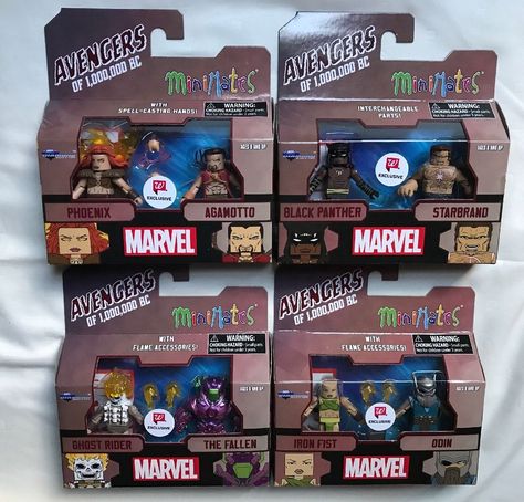 Marvel Minimates Walgreens Exclusive Avengers of 1,000,000 BC The Fallen