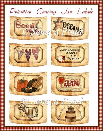 40 best Primitive Labels images on Pinterest | Primitive crafts, Primitive labels and Country ...