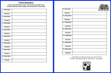 Game Board Book Report Project templates, worksheets, grading - book report template for high school Game Board Book Report Project templates, worksheets, grading - book report template for high school