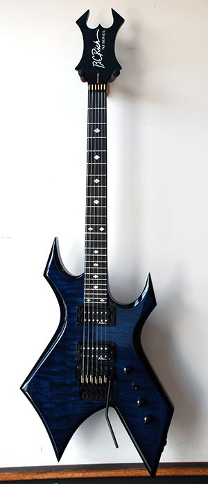 Bc rich warlock blue online