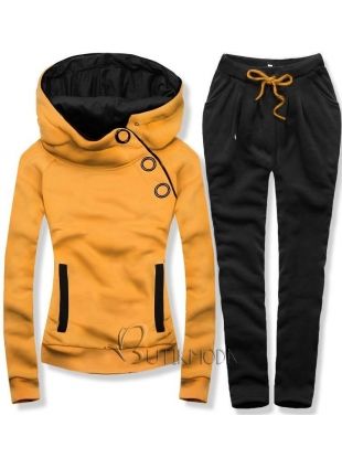 Trainingsanzug mustard | Trainingsanzug, Damen bekleidung ...
