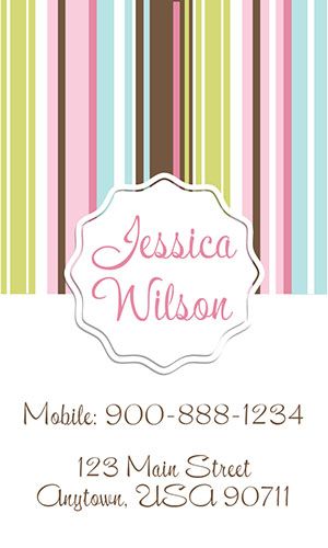babysitting business card example bizcards pinterest business babysitting card maker