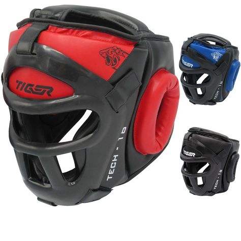 TMA Training Head Guard Helmet Boxing MMA Martial Arts Kick Gear Face Protector
