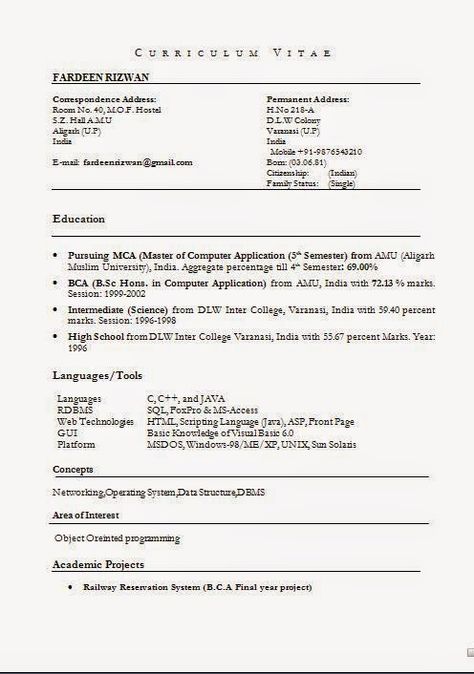 format of resume in pdf Sample Template Example ofExcellent CV - sql resume format of resume in pdf Sample Template Example ofExcellent CV - sql resume