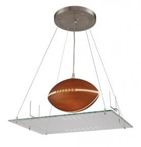 Love This Football Light Fixture Lights Pendant Love This Football Light Fixture