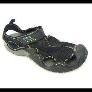 Crocs Mesh Water Shoe Sandals Velcro Strap Fashion Clothing Shoes Accessories Men Mensclothing Sandals Flip Flo Velcro Straps Water Shoes Shoes Sandals
