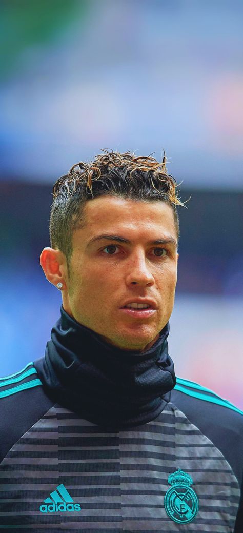 Noodle Hair Ronaldo Wallpaper 4k