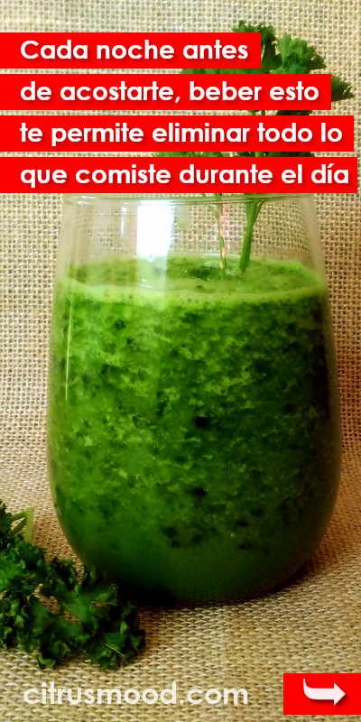 Batidos para bajar de peso por la noche