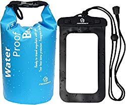 Beach Freegrace Waterproof Dry Bag Float on Water Rafting Hiking Boating Lightweight Dry Sack with Seals and Waterproof Case Keeps Gear Dry for Kayaking Camping and Fishing