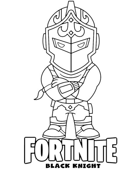 Ninja Fortnite Coloring Pages Printable